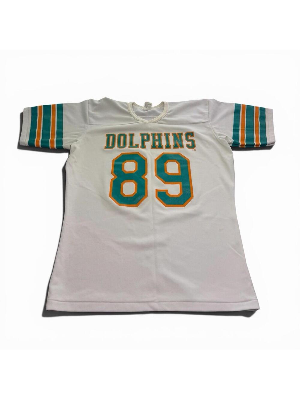Miami Dolphins 1970's Vintage Nat Moore jersey Rawlings boys L NFL mega rare USA